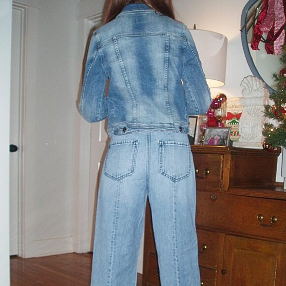 Cello Denim Wear Cropped Jean Jacket – Size M – Excellent Condition - Picture 2 of 3